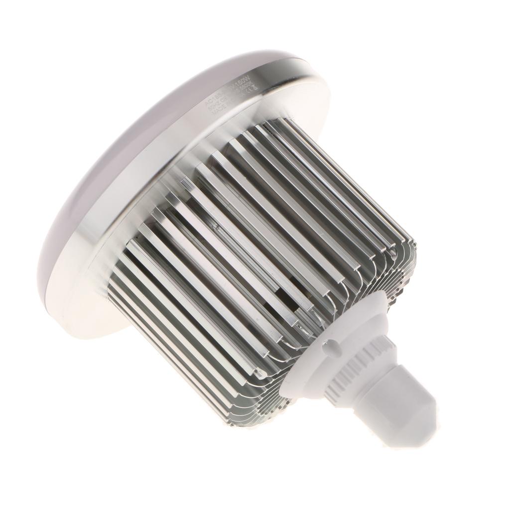 E27 150w Energy Saving LED Bulb Lamp 5500K Soft White Daylight for Photo Studio Video Home Commercial Lighting