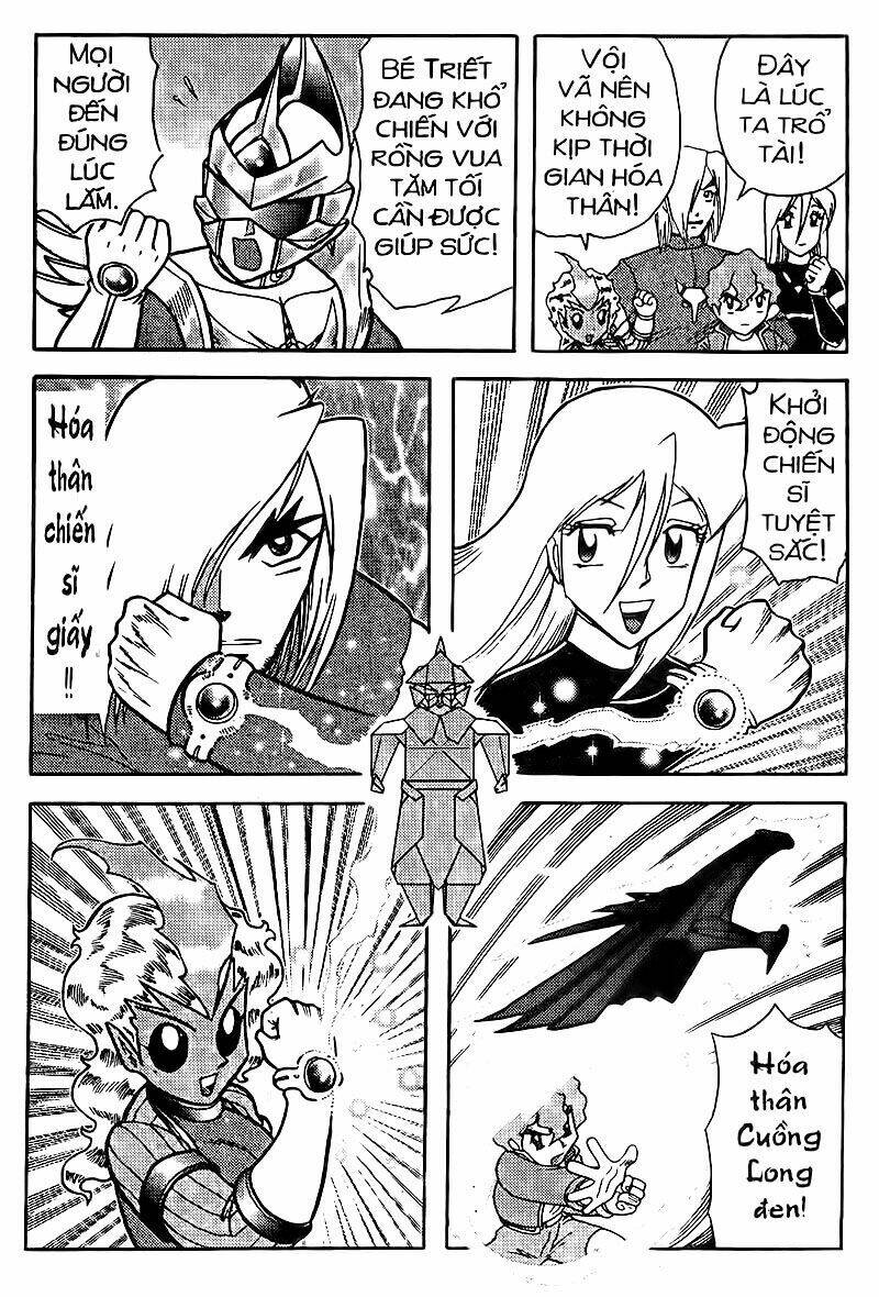 hiệp sĩ giấy - origami fighter chapter 93 10