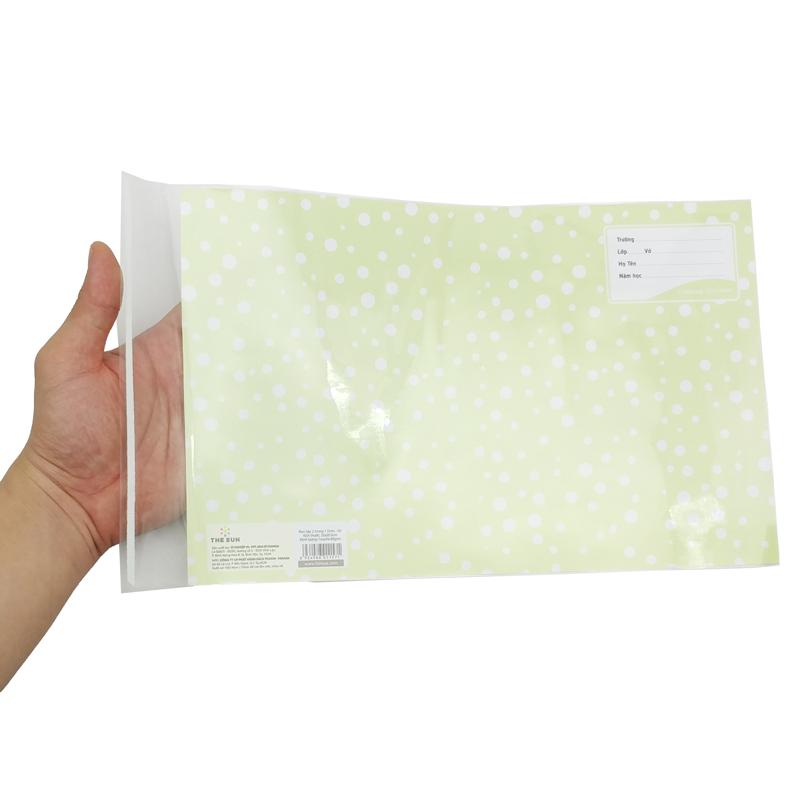 Giấy Bao Tập 2 Trong 1 Bìa Kiếng Dots - The Sun 02 (5 Tờ/Xấp)