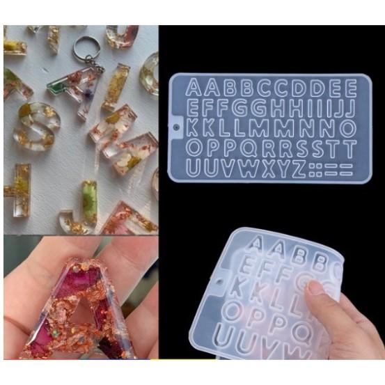 Khuôn Silicone Bảng Chữ Cái Đúc Keo Epoxy Resin - Trường Thịnh Sài Gòn