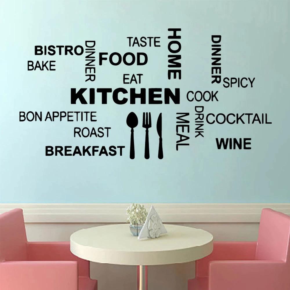 Decal trang trí nhà bếp