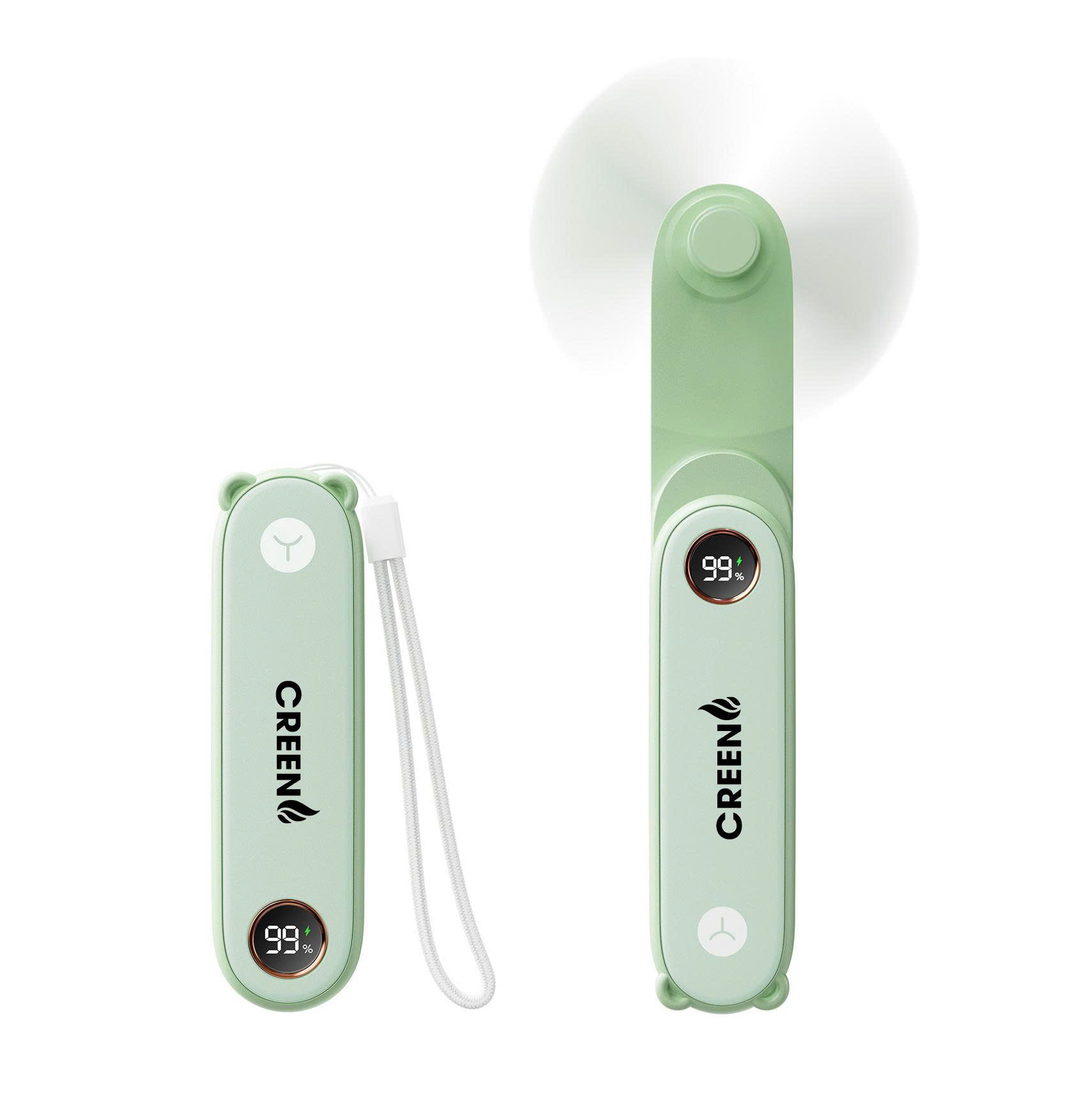 Quạt gấp mini cầm tay CREEN CR-S16 hàng chính hãng