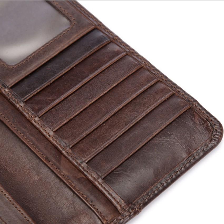 Ví nữ da thật dáng dài, ví cầm tay 456VI