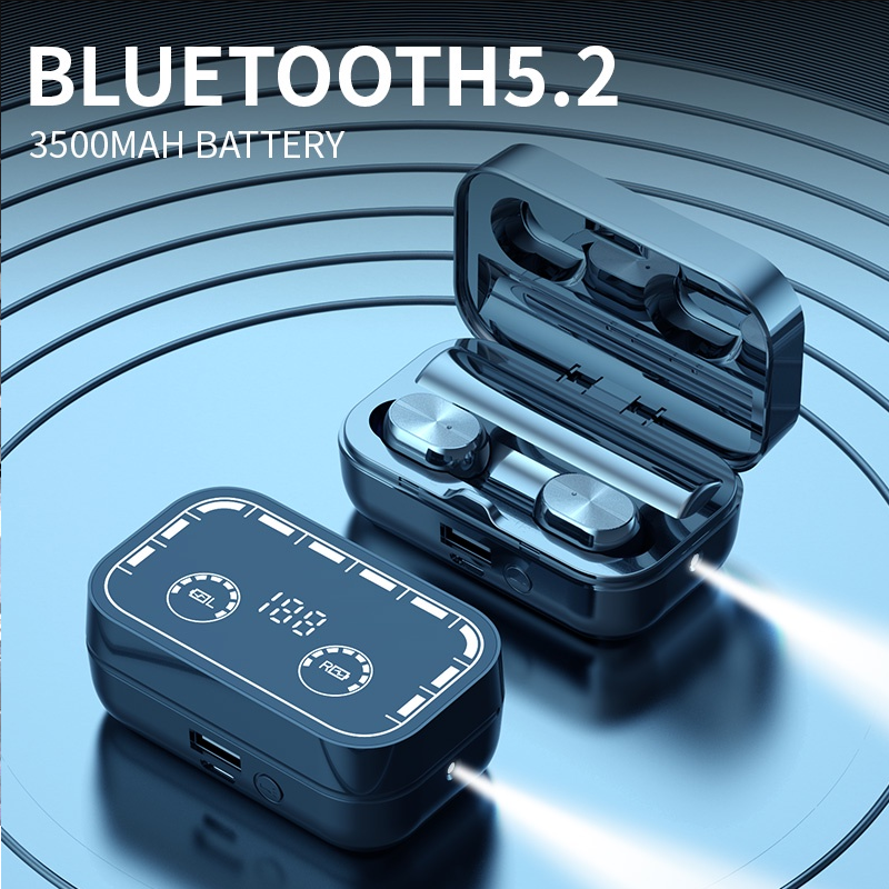 TAI NGHE BLUETOOTH YD05 MÀU ĐEN CHỐNG TIẾNG ỒN-JL