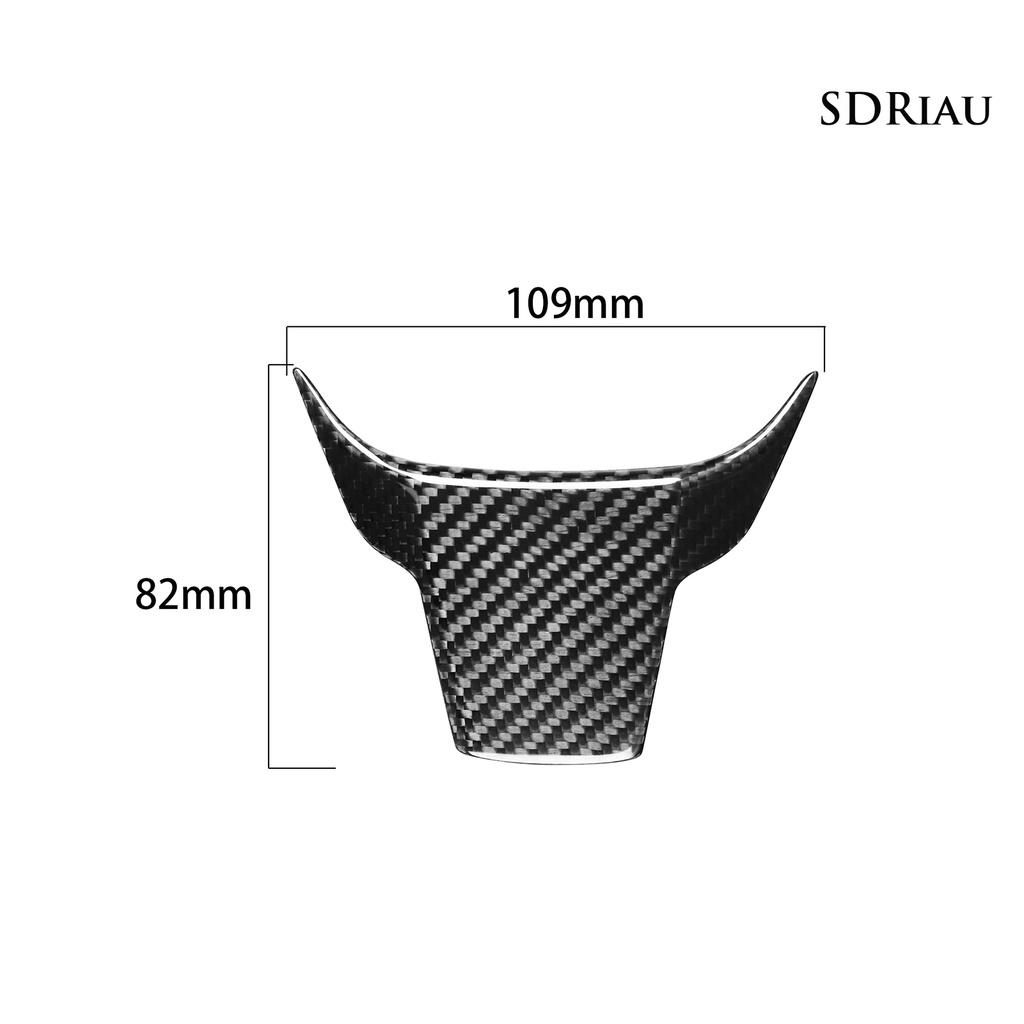 Miếng Dán Viền Vô Lăng Xe Hơi Bằng Sợi Carbon Chống Trầy Xước Cho Honda Civic 10th Gen 2016-2020