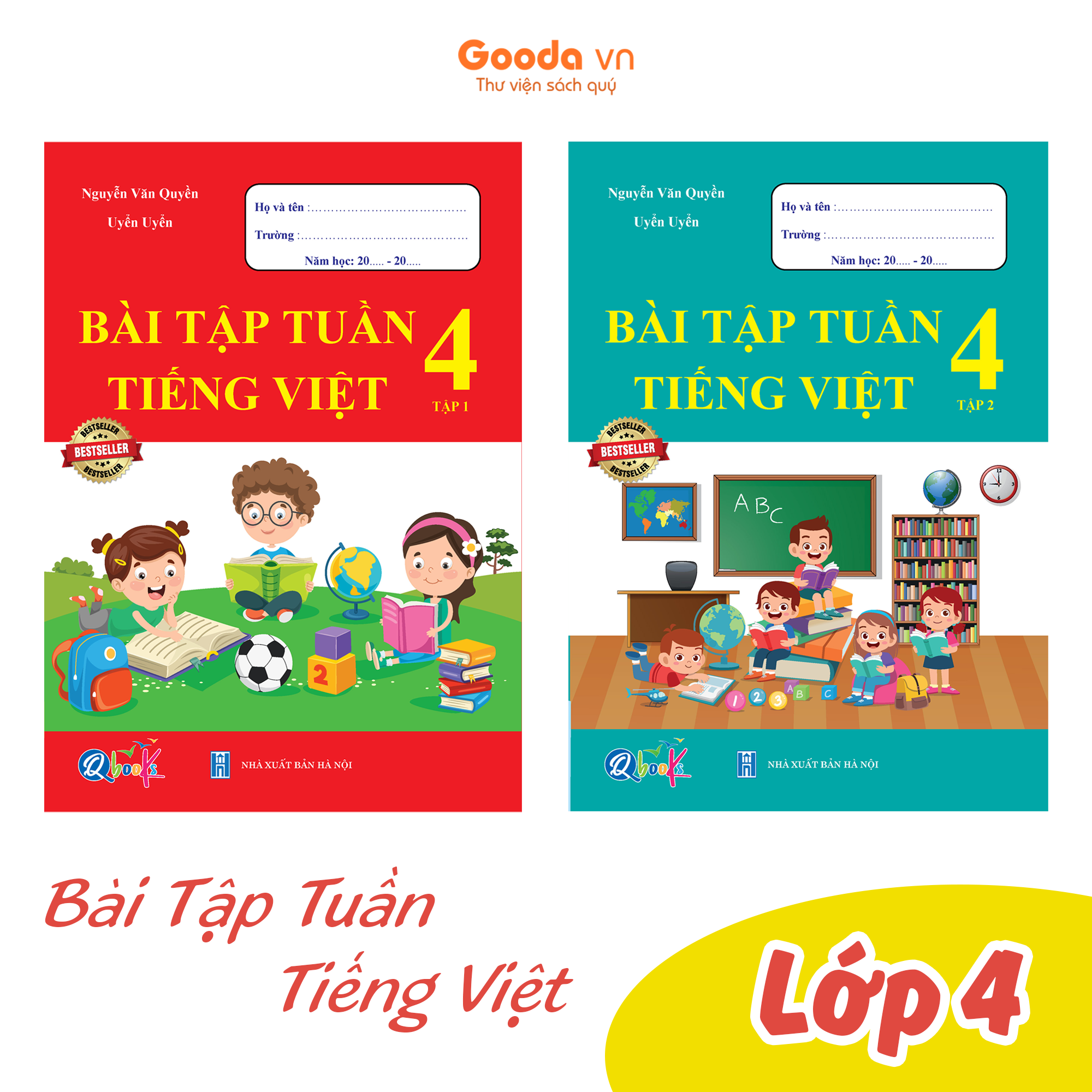 Combo Bài Tập Tuần Tiếng Việt Lớp 4