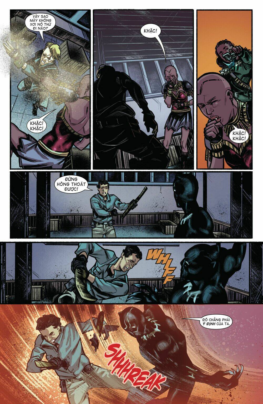 marvel's black panther prelude - hoàng đế báo đen tiền dẫn chapter 2 9