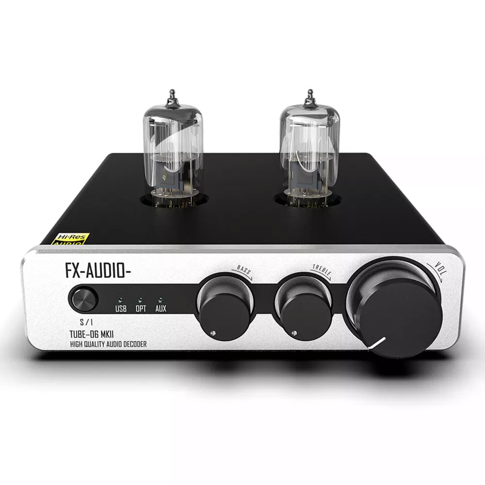 (QÙA TẶNG TRỊ GIÁ 259K) Giải mã FX-AUDIO TUBE-06 MKII DAC Đèn 2022 Chất Âm Truyền Cảm – Bản Nâng Cấp Mạnh Mẽ Tube 06- Hàng Chính Hãng