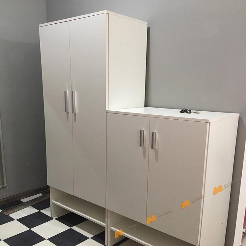 Made in VN - Tủ đựng giày dép bằng gỗ công nghiệp - gỗ mdf 17mm công ty Mộc Phát độ bền trên 30 năm AN084