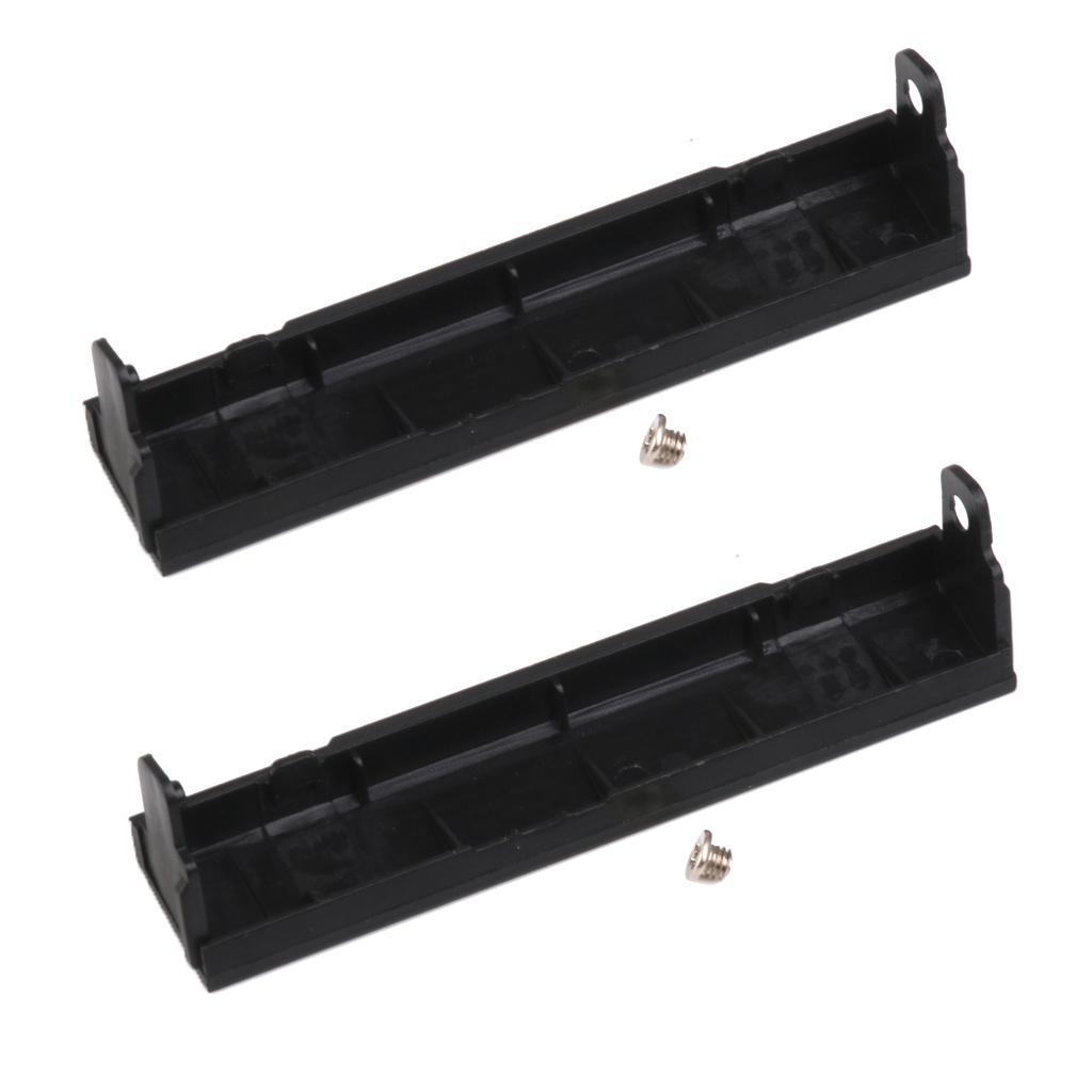 2pcs Replacement Mount HDD Hard Drive Caddy Cover for Dell Latitude E6510