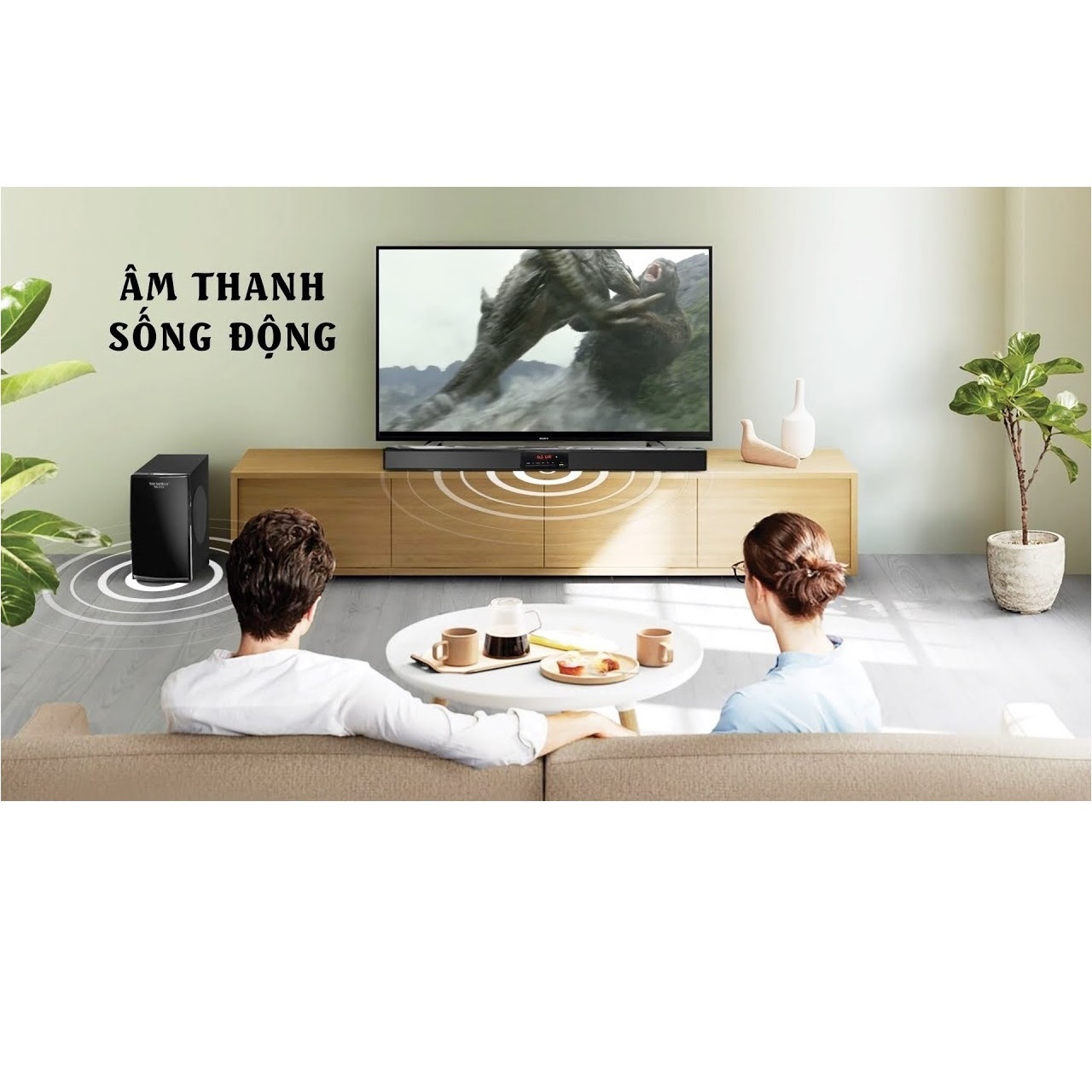 Loa Vi Tính SoundMax SB212 2.1 60W (RMS) - Hàng Chính Hãng.