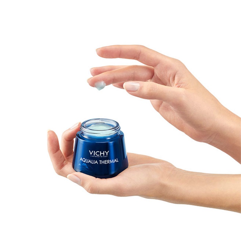 Mặt Nạ Ngủ Cung Cấp Nước Tức Thì VICHY Aqualia Thermal Night Spa + Quà Tặng