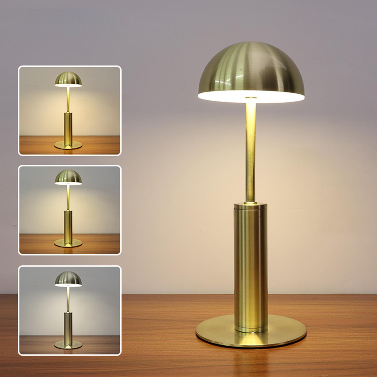 Dimmable Table Lamp Bar Decor Battery Desk Bedside