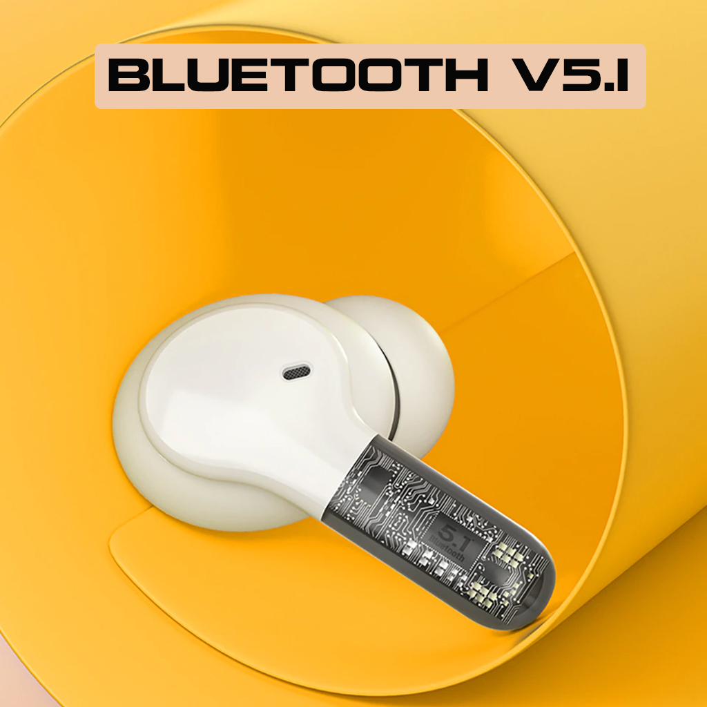 Tai Nghe Không Dây TWS QCY T13 Bluetooth V5.1 Điều Khiển Cảm Ứng 4 Micro Chống Ồn 380mAH Pin Trâu Sạc Nhanh Tai Nghe - Hàng Nhập Khẩu