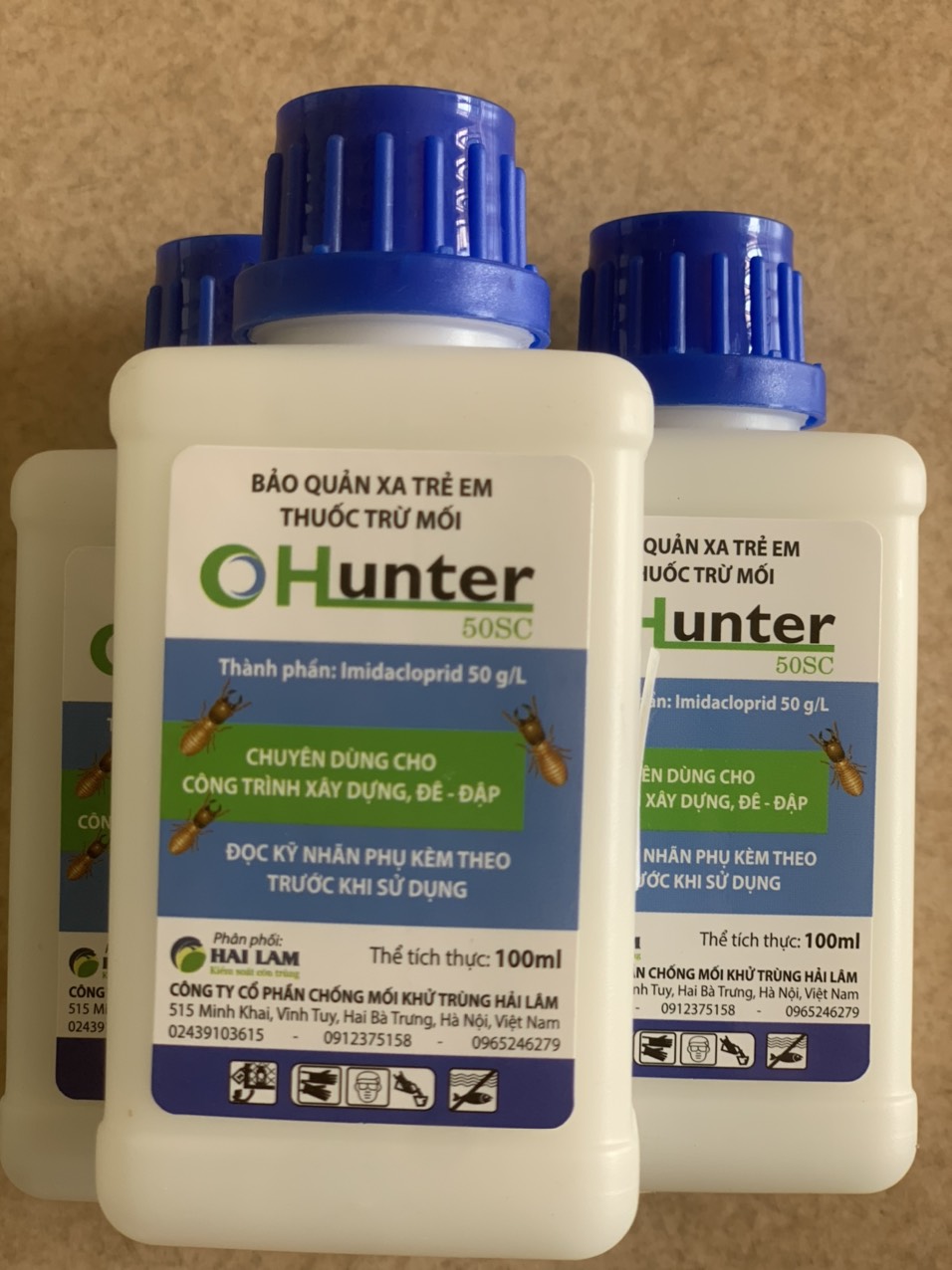 Thuốc diệt mối Hunter 50SC diệt mối tận gốc phòng trừ mối hiệu quả