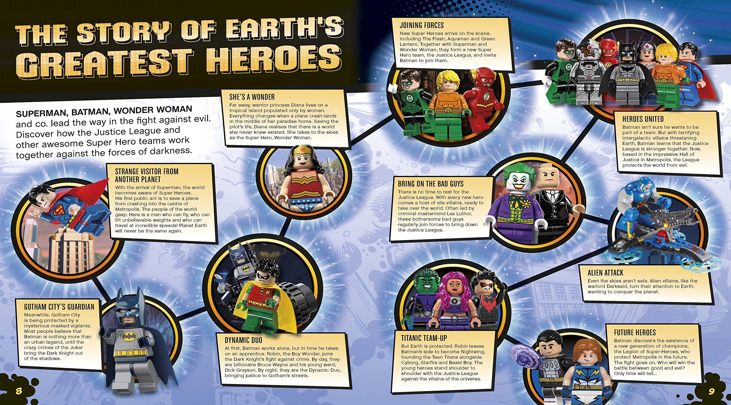 Lego DC Comics Super Heroes The Awesome Guide