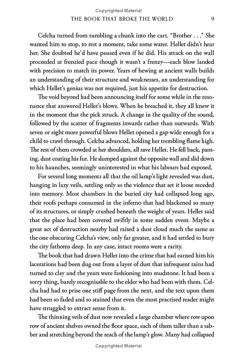 Sách ngoại văn: The Library Trilogy (2) - The Book That Broke The World