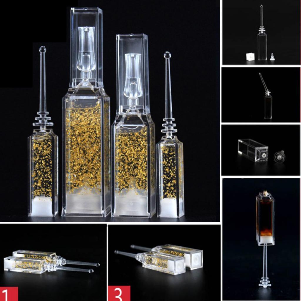 10 Pieces Transparent Disposable Sample Empty Plastic Perfume Essential Oil Cosmetic Makeup Liquid Bottles Container Vials 5ml 10ml