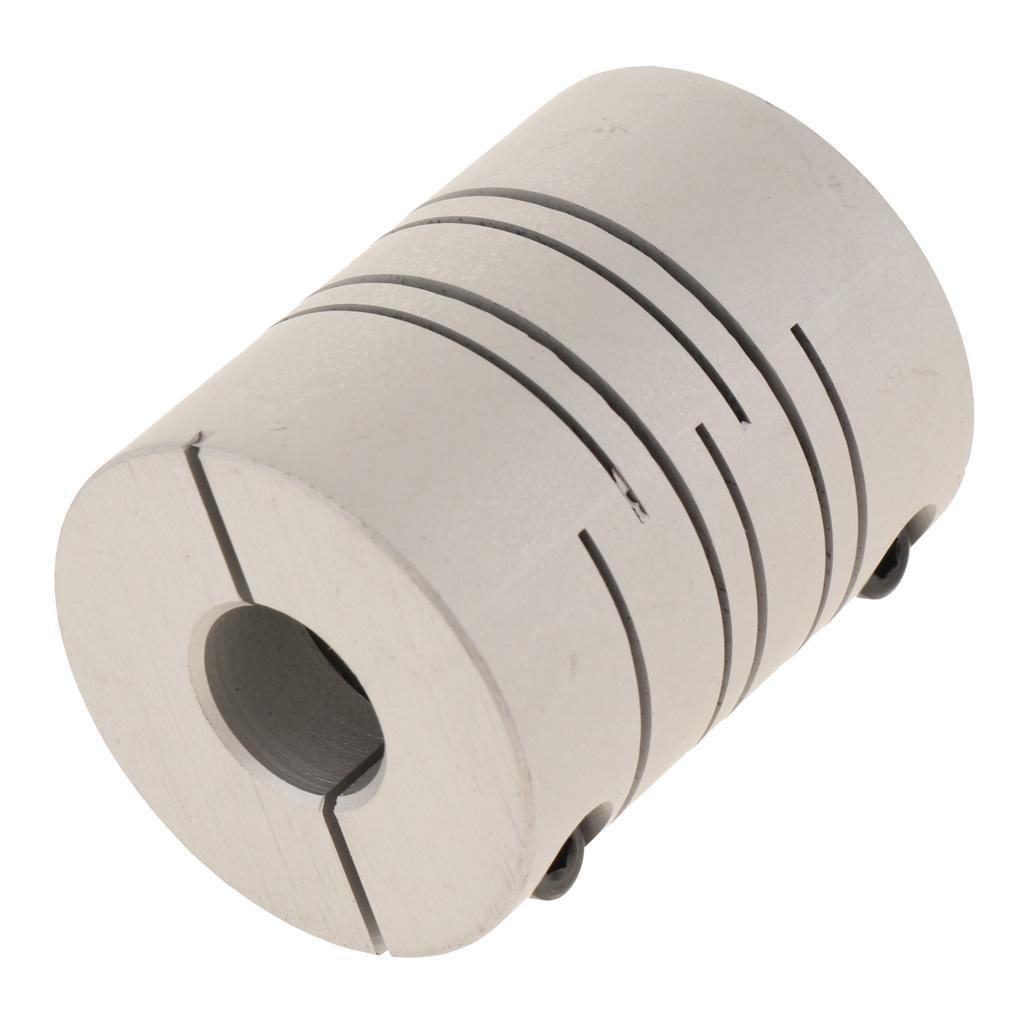 Parallel Thimble Shaft Coupling 32 x 41mm Diameter Motor Coupler Aluminum Alloy Joint Connector for DIY Encoder Absorb Vibration, Compensate Radial