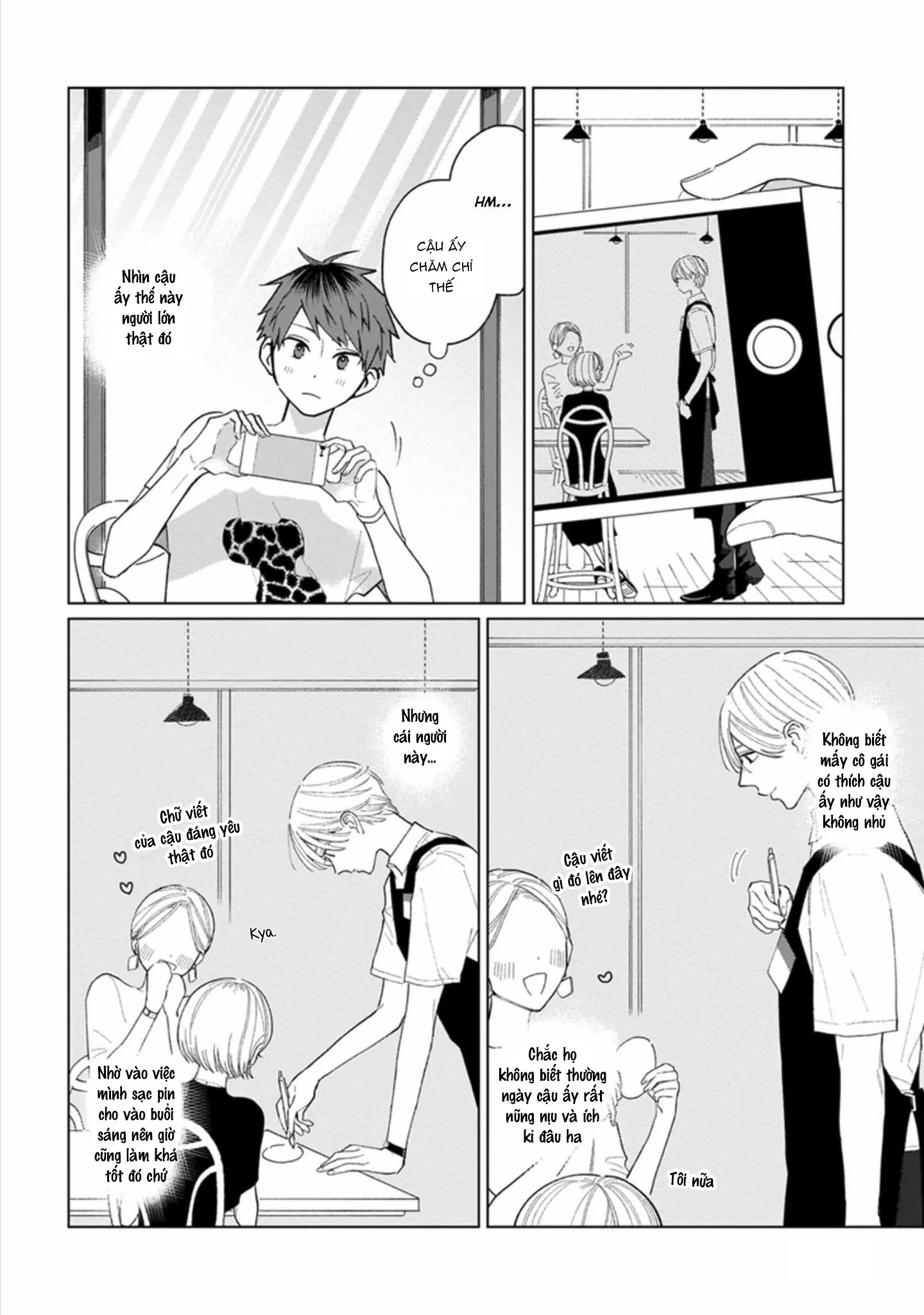 bạn hồi bé của tôi đẹp đến nỗi tôi không dám cãi lời chapter 14 8