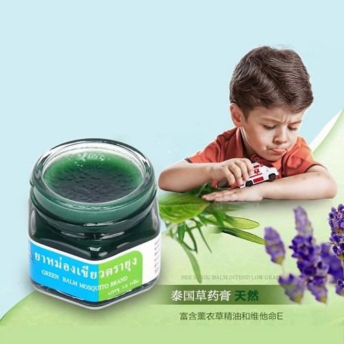 Kem Chống Muỗi Đốt Cho Bé - Làm Dịu Vết Đốt Sưng Ngứa Green Balm Mosquito Brand