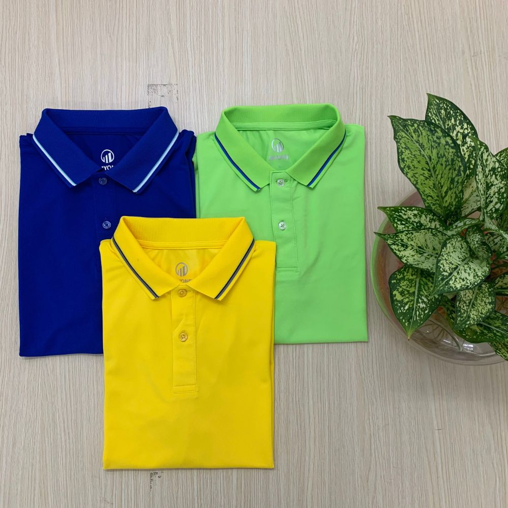 Áo thun POLO XANH CỐM