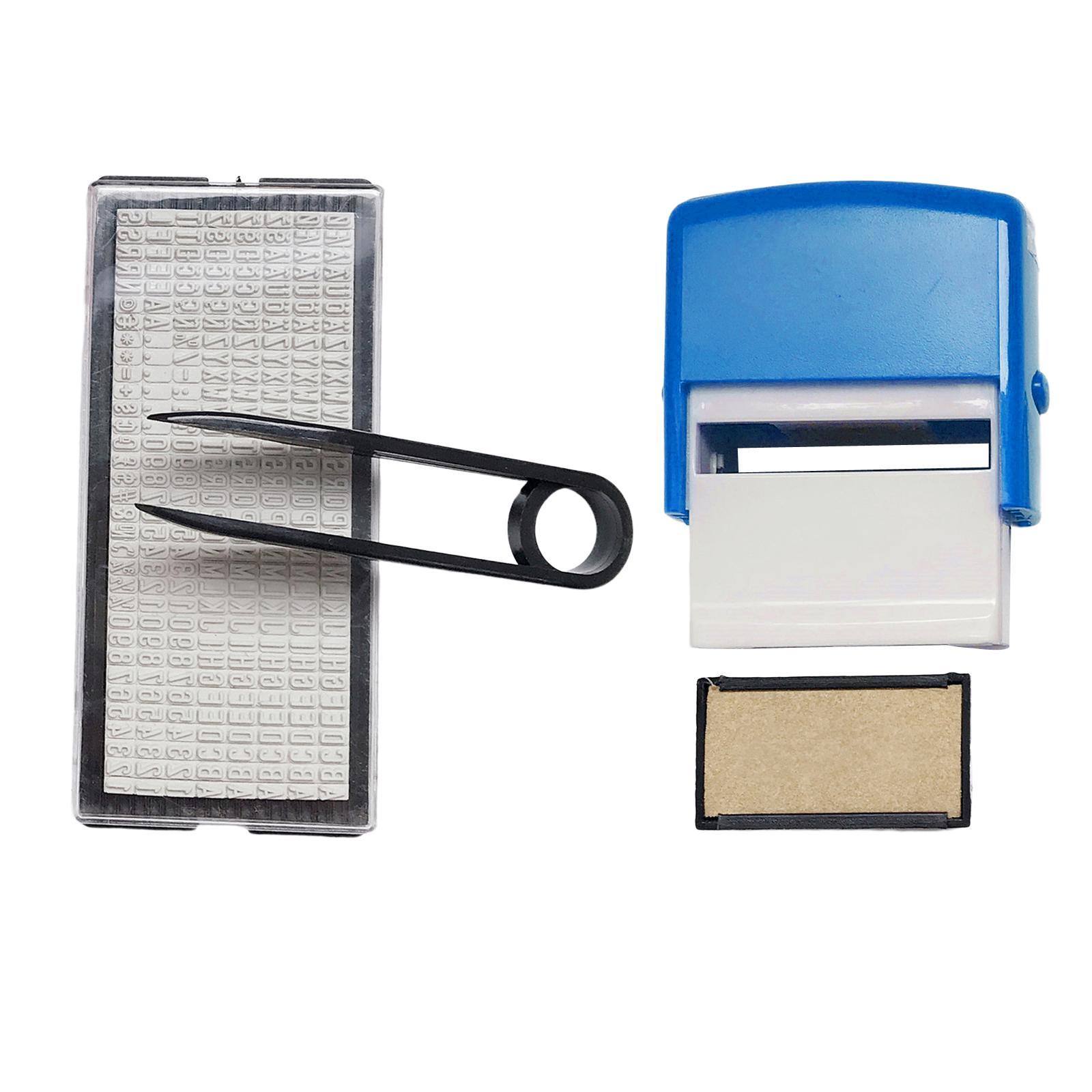 Compact Personalised  Stamp Set DIY Stamp Set for Hobby Teachers School