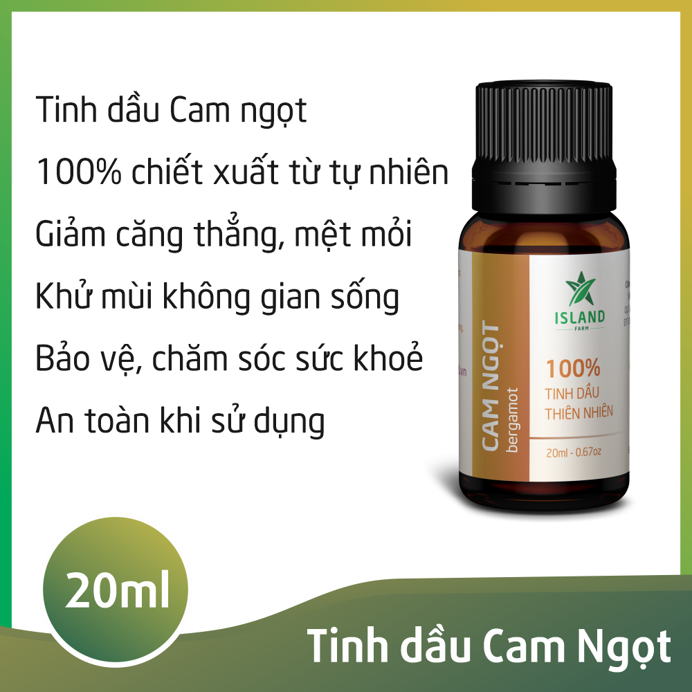 Tinh dầu Cam Ngọt - Island - 20ml