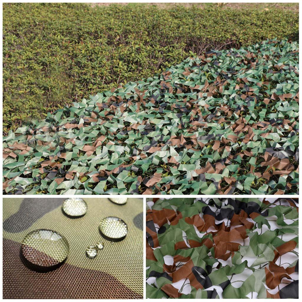 Hunting   Camouflage Net Woodland Leaves Camo Netting Cover 2m x 3m