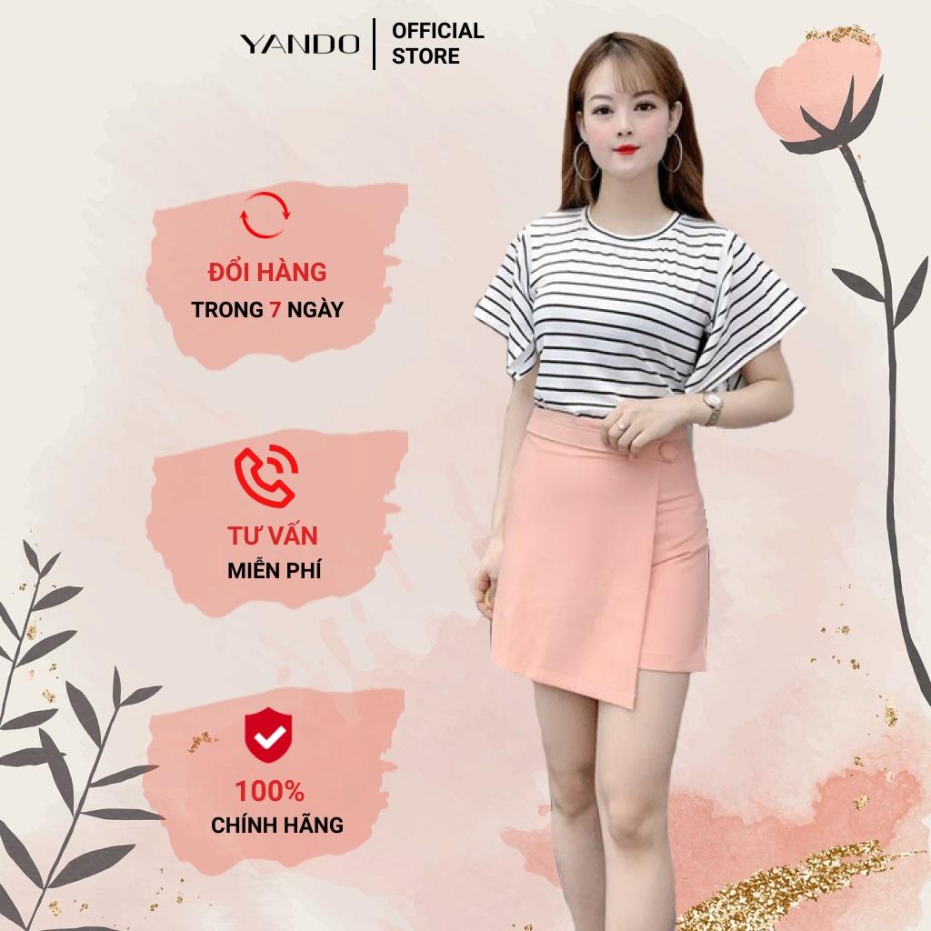 Chân Váy Quần Phối Nút YANDO CV04