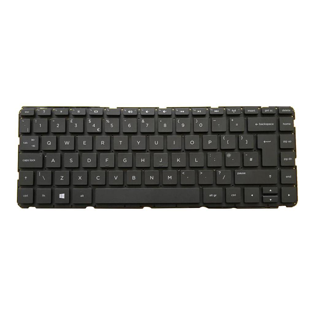 Lovoski Laptop Keyboard UK for HP Pavilion 14-e 14-e000 14-e016la 14-E No Frame
