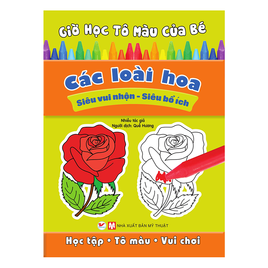 Combo Giờ Học Tô Màu Của Bé (8 Cuốn)