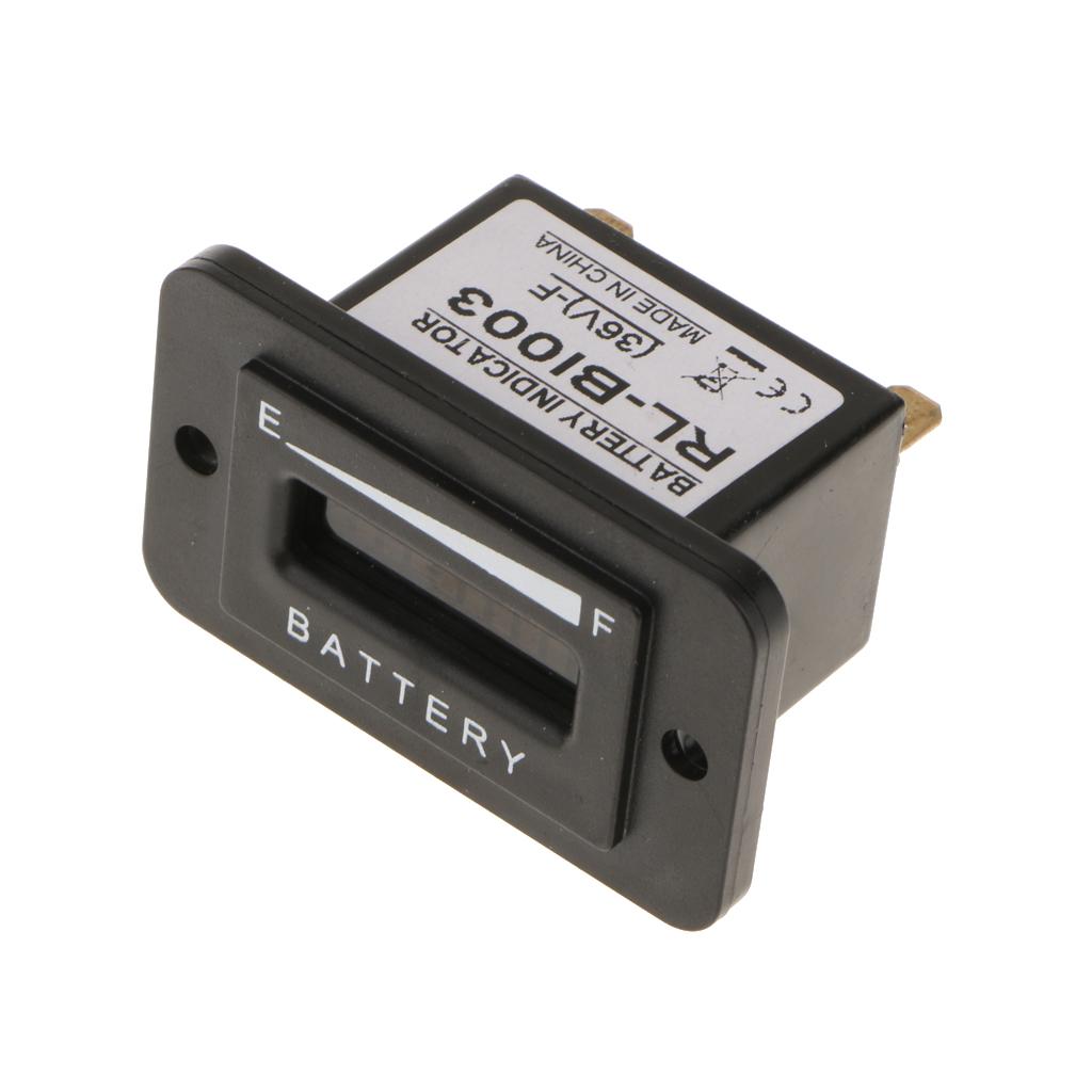 36 Volt Battery Indicator Meter Gauge Fit for Motorcycle Scooters Golf Cart
