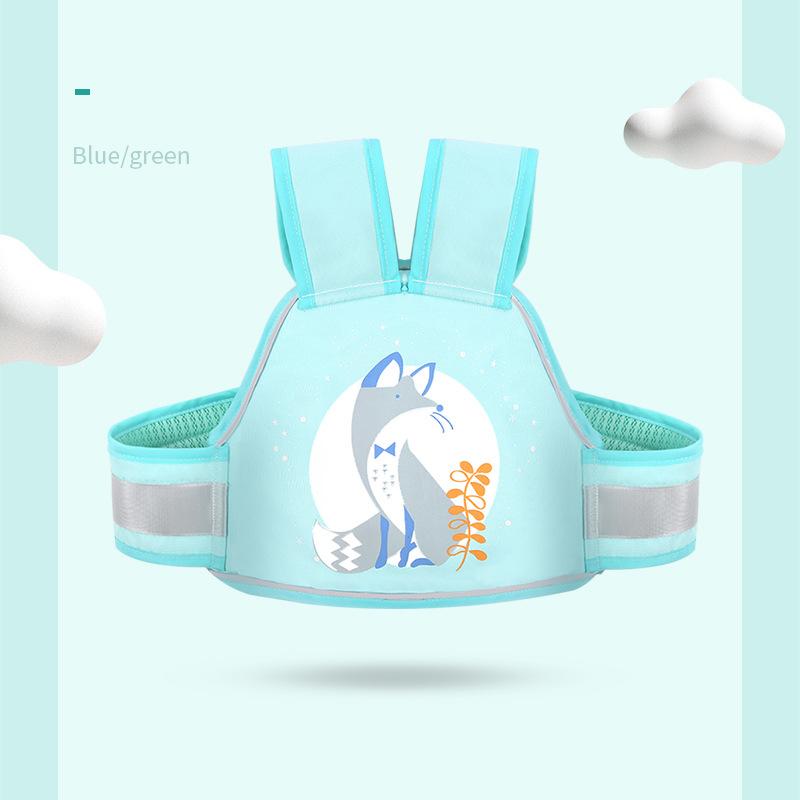 Xe Đạp Xe Đạp Dây Đai Kid An Toàn Trẻ Em Đi Xe Đạp Ghế Lưng Thoáng Khí Dây Đai An Toàn Ghế Dây Bé Gái Bé Trai Đa Năng 2-5 Năm