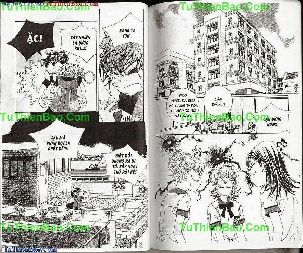 tiểu tử quậy bản đẹp - become habituated to kiss chapter 12 32