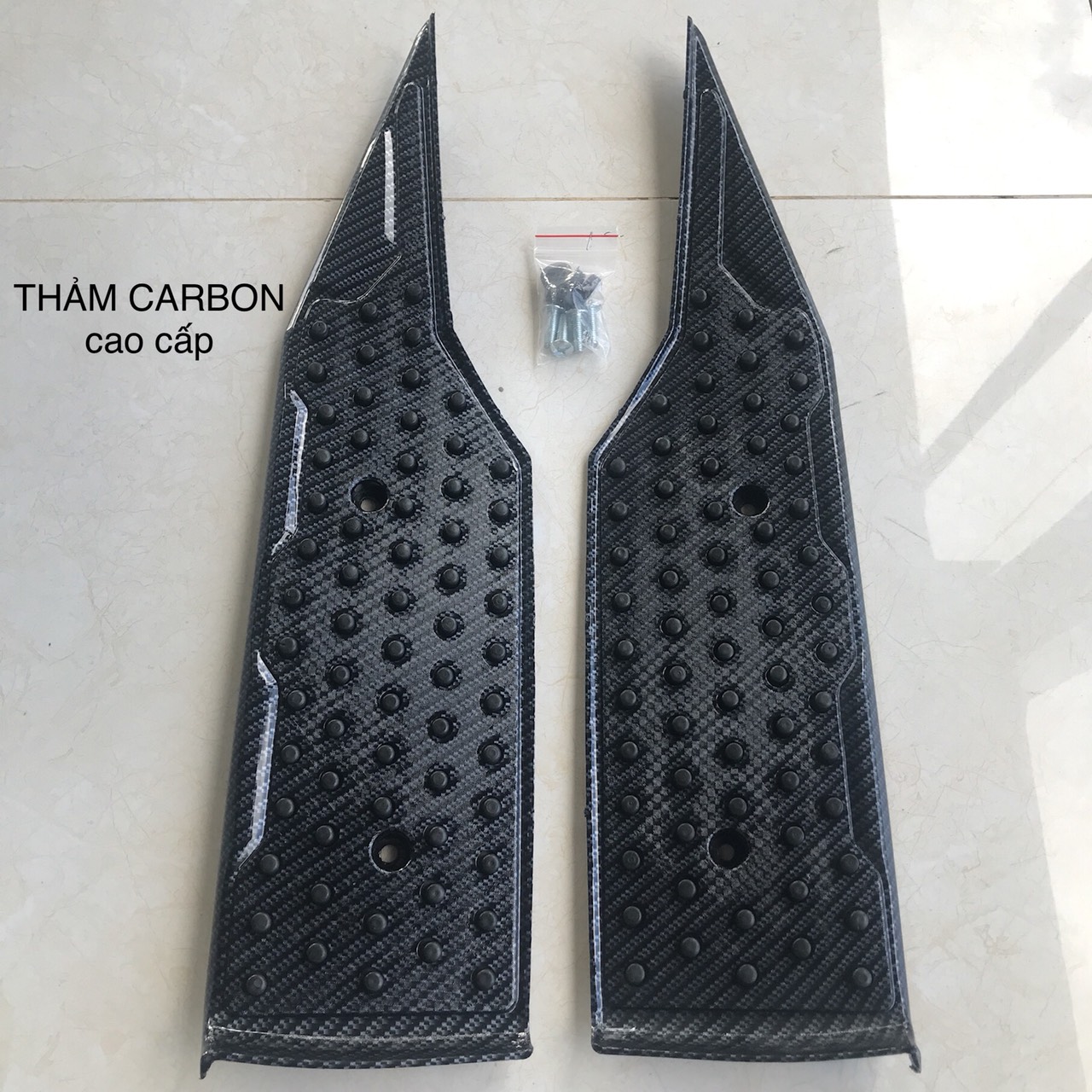THẢM LÓT CHÂN DÙNG CHO XE AB 2016 2017 2018 2019 CACBON