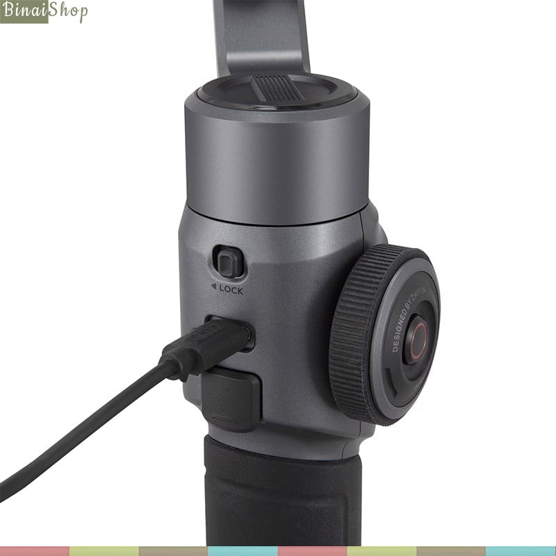 Zhiyun Smooth 5 - Gimbal Chống Rung Dành Cho Smartphone, Tải Trọng 300g, Nhận Diện Khuôn Mặt, Điều Khiển Bằng Cử Chỉ- Hàng chính hãng