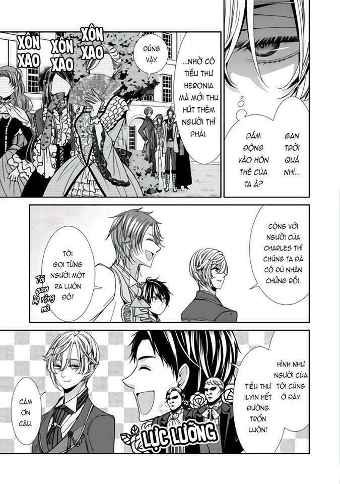 nhật ký theo dõi vị hôn thê tự nhận mình là nữ phụ phản diện 1 chapter 13 15