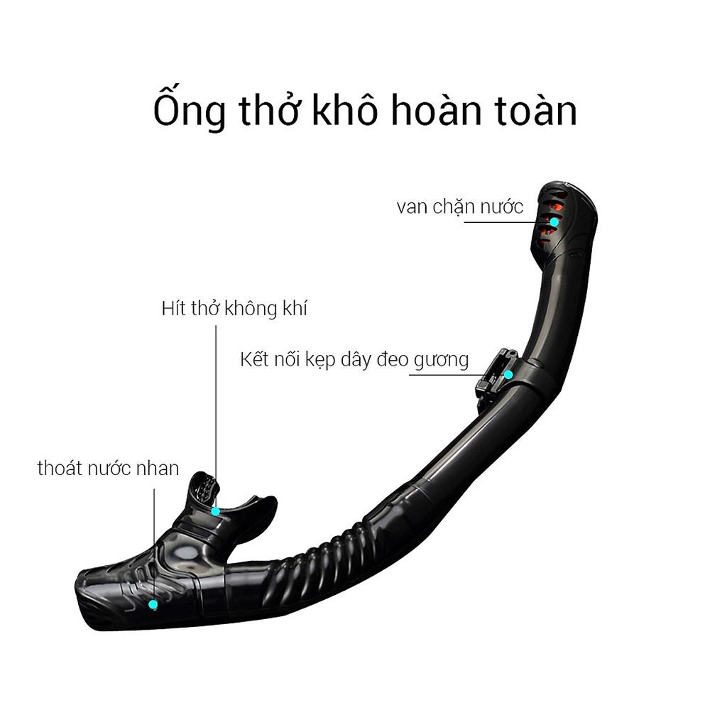 Kính lặn ống thở lặn biển dododios với mắt kiếng lặn cường lưc, cản tia UV
