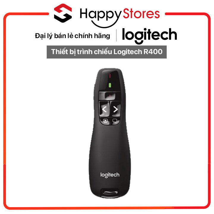 Thiết bị trình chiếu Logitech R400 - HÀNG CHÍNH HÃNG