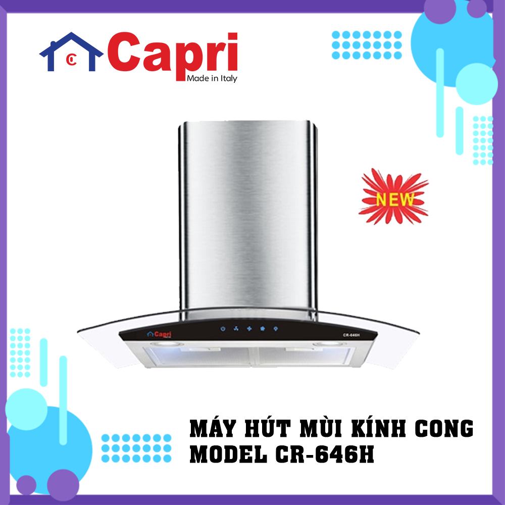 Máy Hút Khử Mùi Capri 7 Tấc CR-646H | Hàng chính hãng