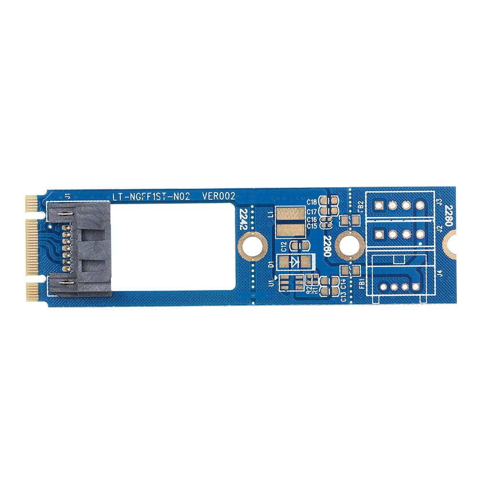 M.2 NGFF SATA to 7Pin NGFF SATAIII Connector HDD SDD Converter Card Adapter