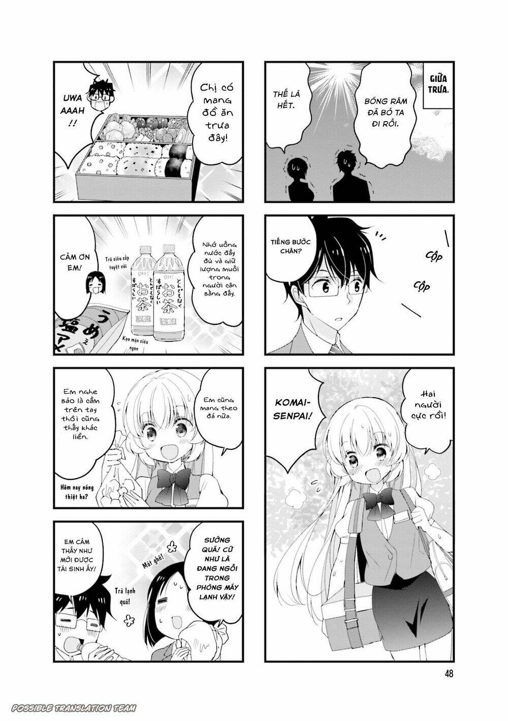 senpai nhỏ nhắn của tôi rất dễ thương chapter 21 8
