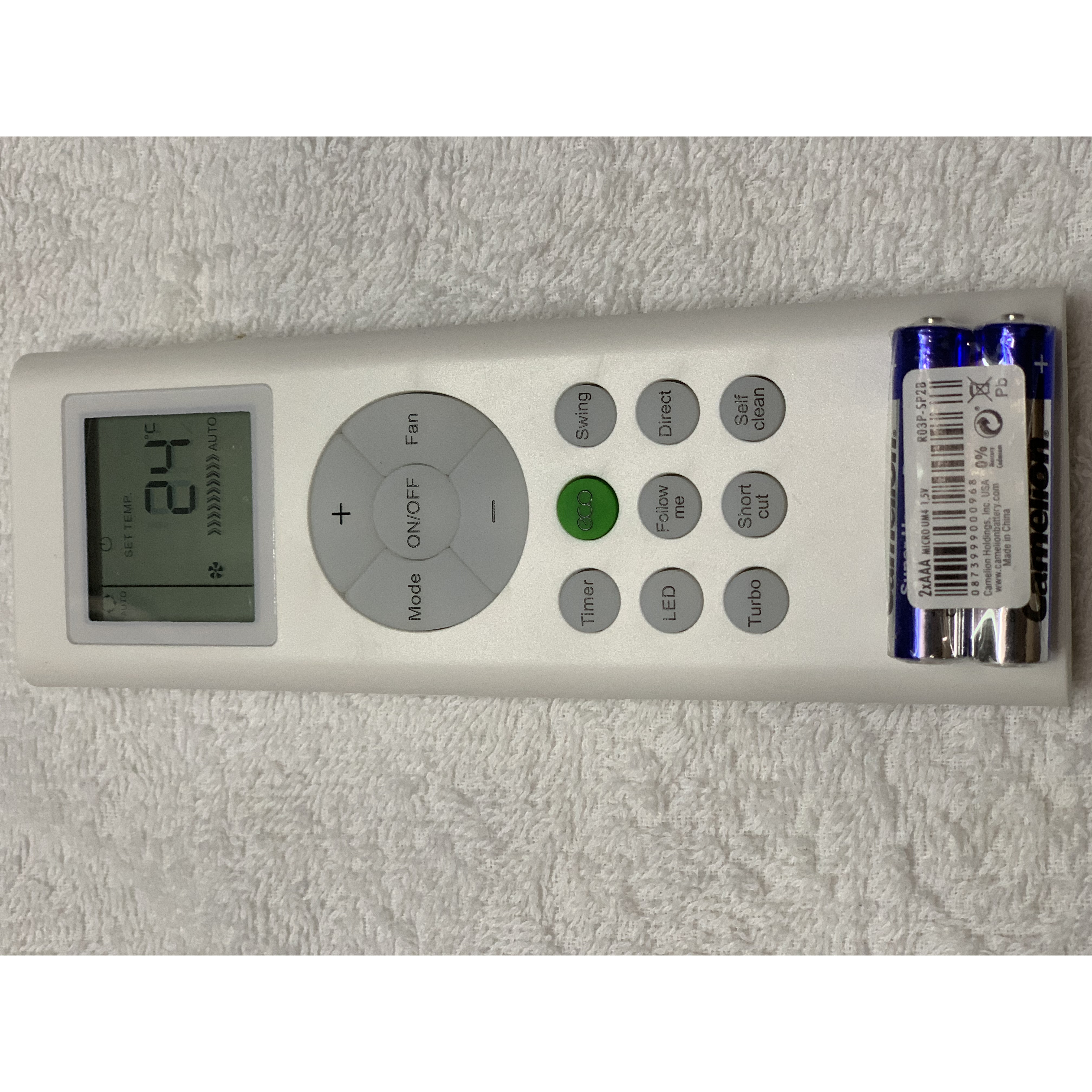 REMOTE ĐIỀU KHIỂN DÀNH CHO MÁY LẠNH ĐIỀU HOÀ CASPER RG66Y3