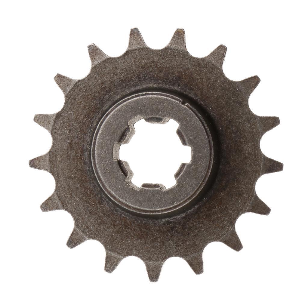 2X 17T 17  Front Chain Engine Sprocket for 49cc Engine Pocket Dirt Bike