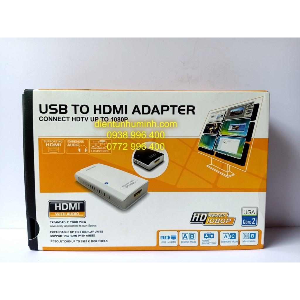 USB TO HDMI - BỘ CHUYỂN USB ra HDMI