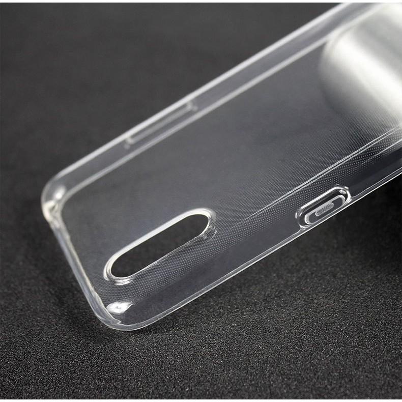 Ốp lưng dành cho Samsung Galaxy A01 Silicone dẻo trong suốt loại A+ siêu mỏng 0,5 mm