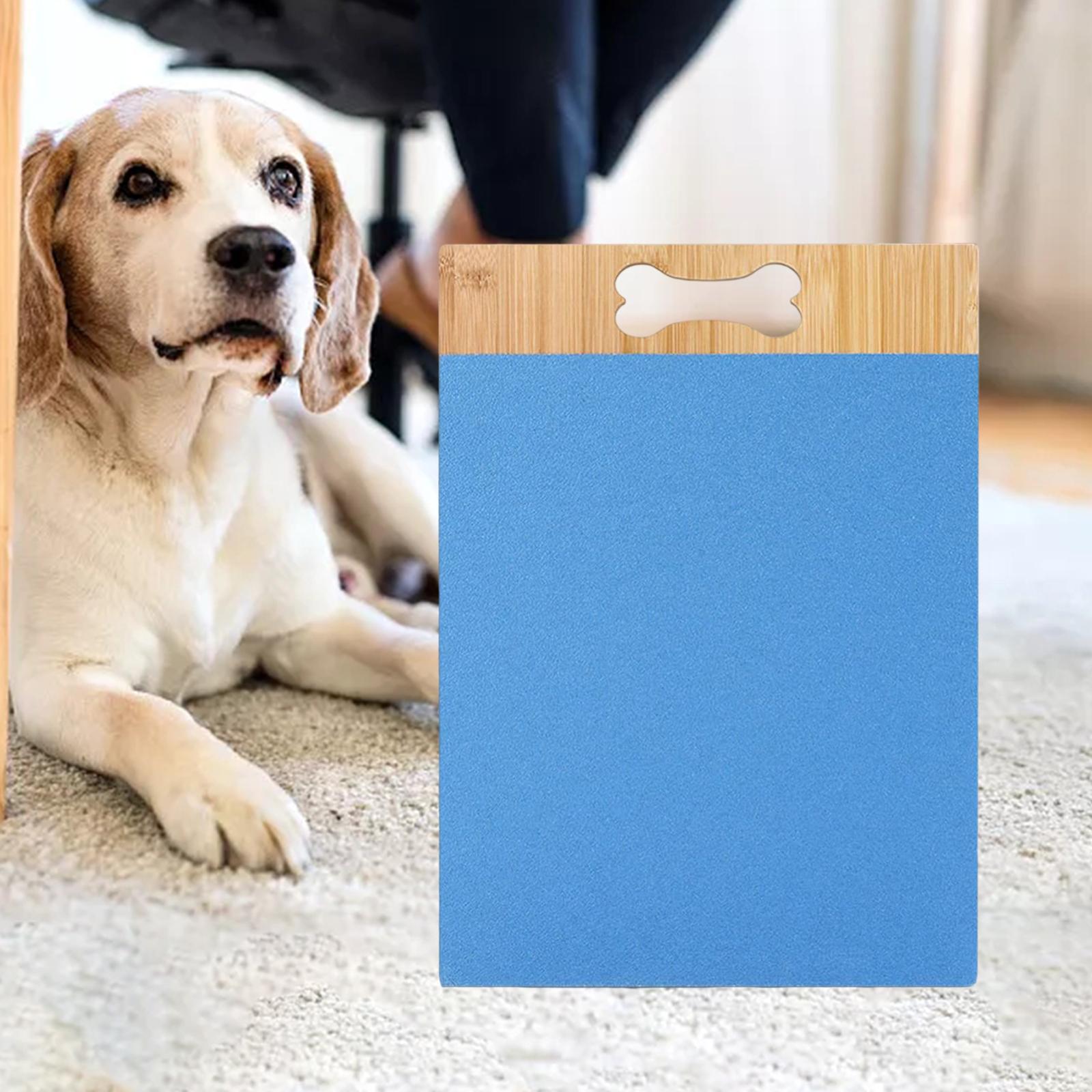 Wood Dog Scratch Pad Nail   to Dog Nail Clippers