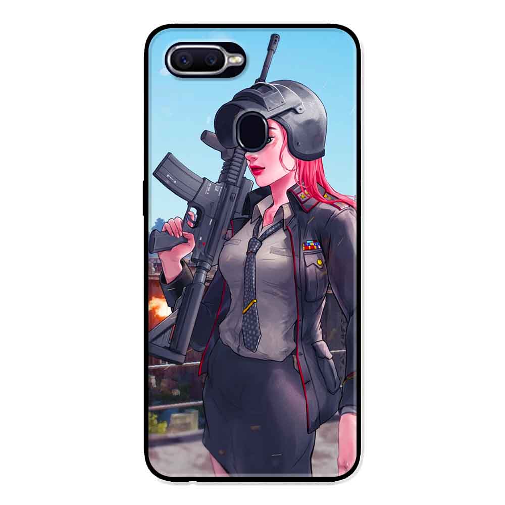 Ốp Lưng in cho Oppo F9 Mẫu GAME PUP 2 - Hàng Chính Hãng