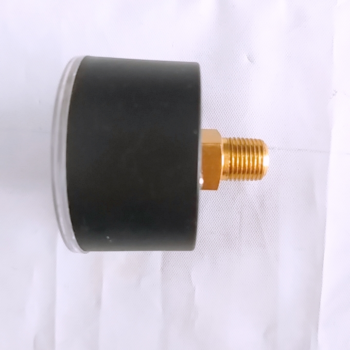 Đồng hồ máy nén khí 8kg ren ngoài 9mm chân ngang